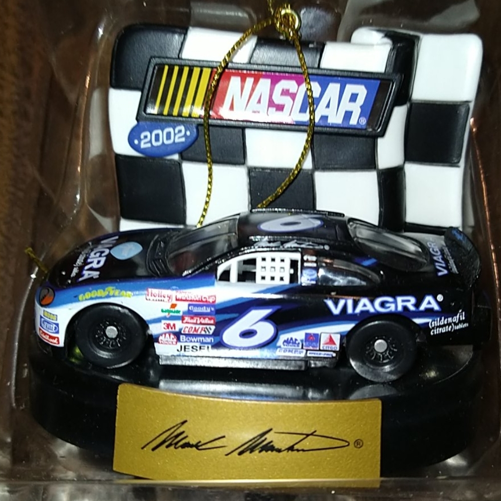 NASCAR 2002 Mark Martin Collectible Ornament